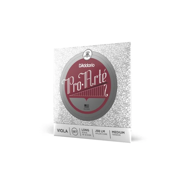Jeu D'addario Pro-Arte Alto Long Scale tension Medium