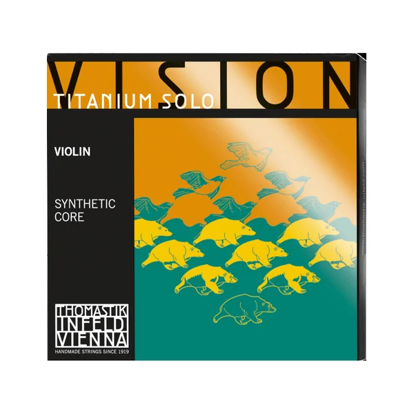 Jeu de 4 cordes Violon Vision Titanium Solo