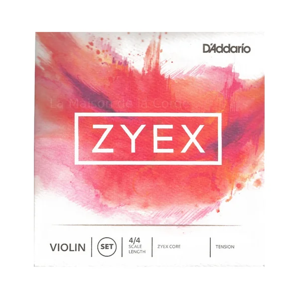 Jeu de 4 cordes Violon Zyex Composite