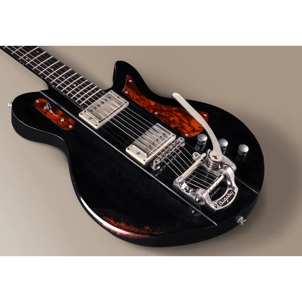 Juliet Humbuckers Bigsby - antique varnish black