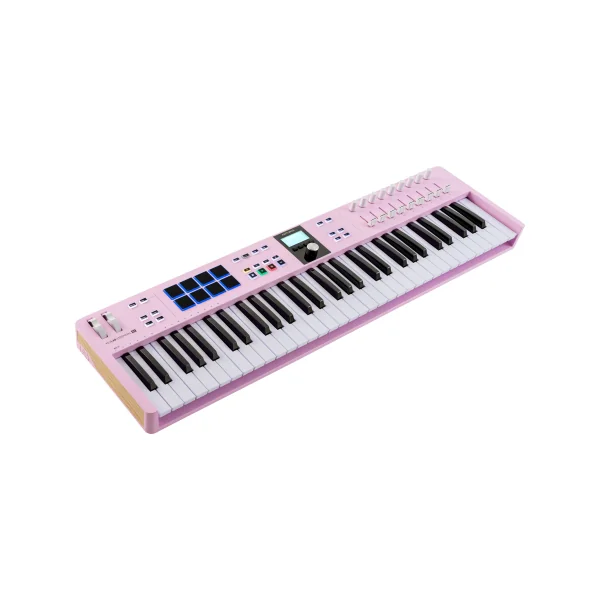KeyLab Essential 3-61-ROS ARTURIA - Clavier MIDI 61 touches Rose Quartz, contrôleurs DAW