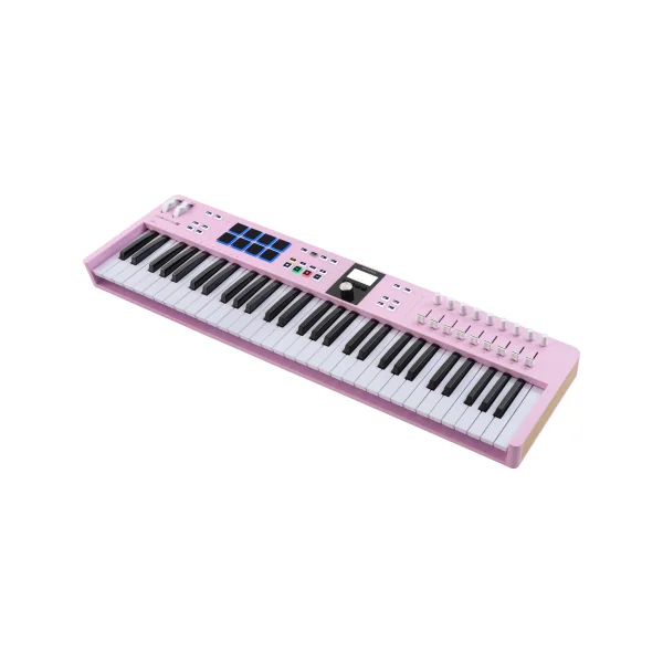 KeyLab Essential 3-61-ROS ARTURIA - Clavier MIDI 61 touches Rose Quartz, contrôleurs DAW