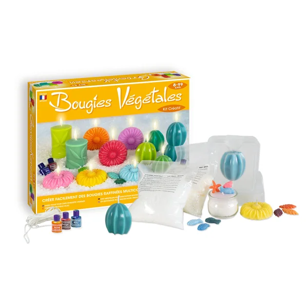 Kit bougies végétales