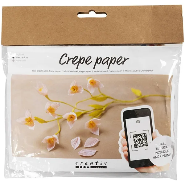 Kit de DIY Fleurs en papier Fleur de cerisier