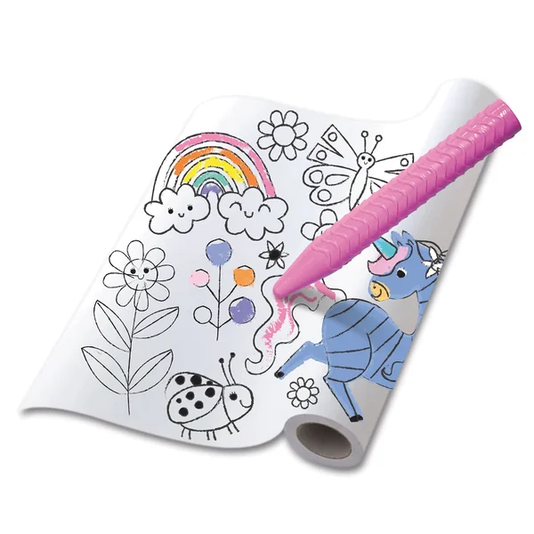 Kit de rouleau de couleur Haku Yoka "Licorne Fantastique"+ accessoires 30 x 300 cm