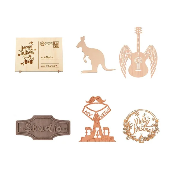 Kit d'essai de plaques de contreplaqué de 0,3 cm (18 pièces)