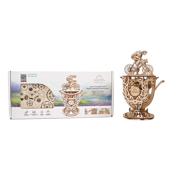 Kit maquette à construire Ugears "Cycliste"