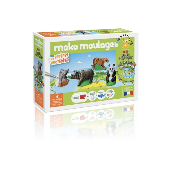 Kit moulage Les espèces protégées