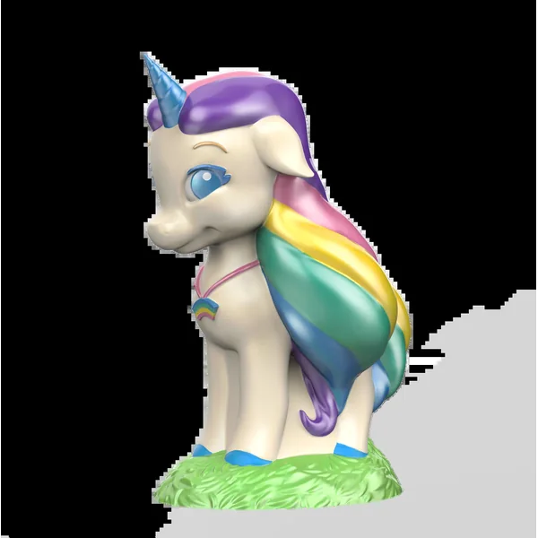 Kit moulage "Ma licorne Arc-en-ciel"