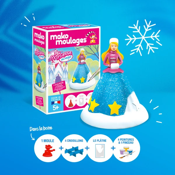 Kit moulage Ma Princesse des neiges