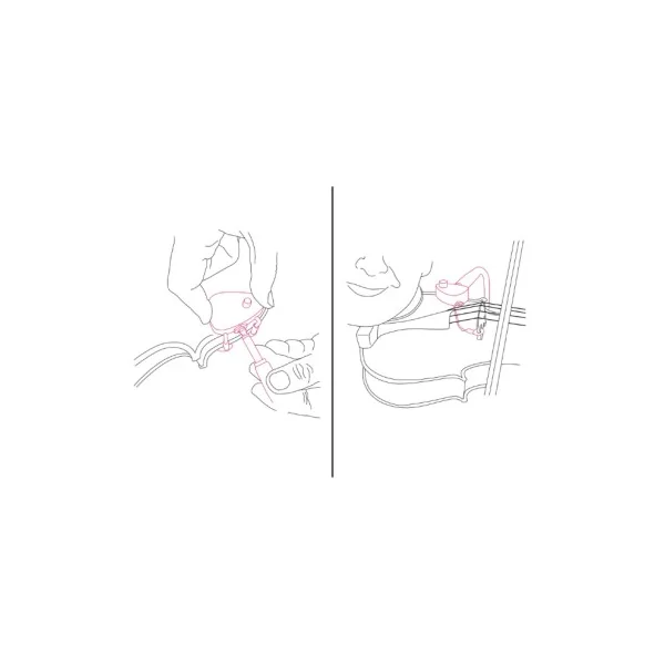 KNA VV-3 Micro Violon/Alto Piezo