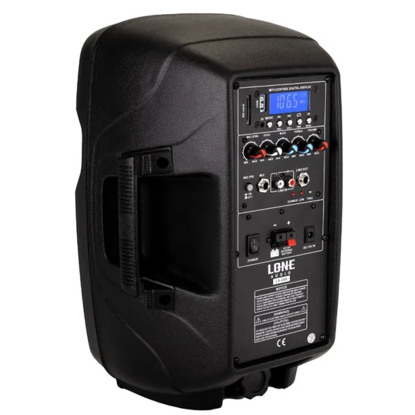 LA-08A Enceinte amplifiée 120 Watts avec 2 Micros UHF
