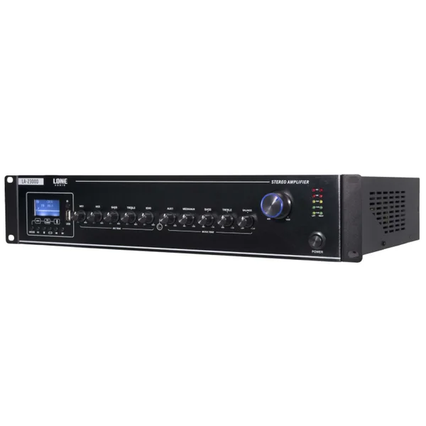 LA-2300D Amplificateur mélangeur Multimédia 2 x 300 Watts 8 ohms