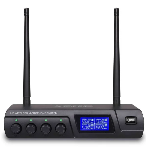 LA-MIC104 Set de 4 Microphones UHF sans fil