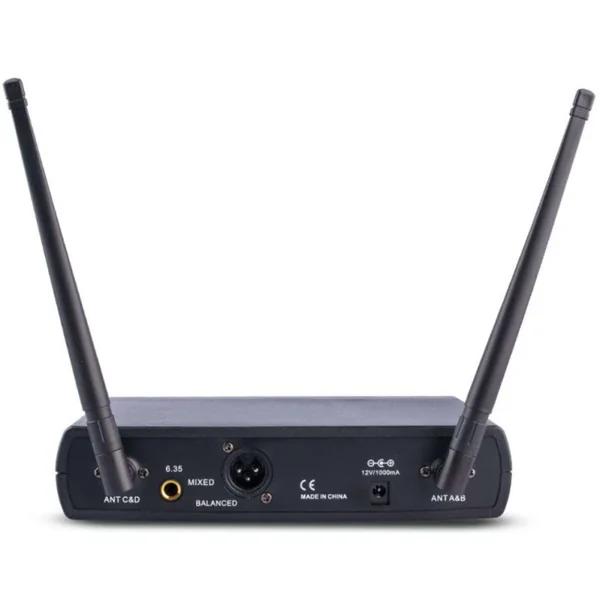 LA-MIC104 Set de 4 Microphones UHF sans fil