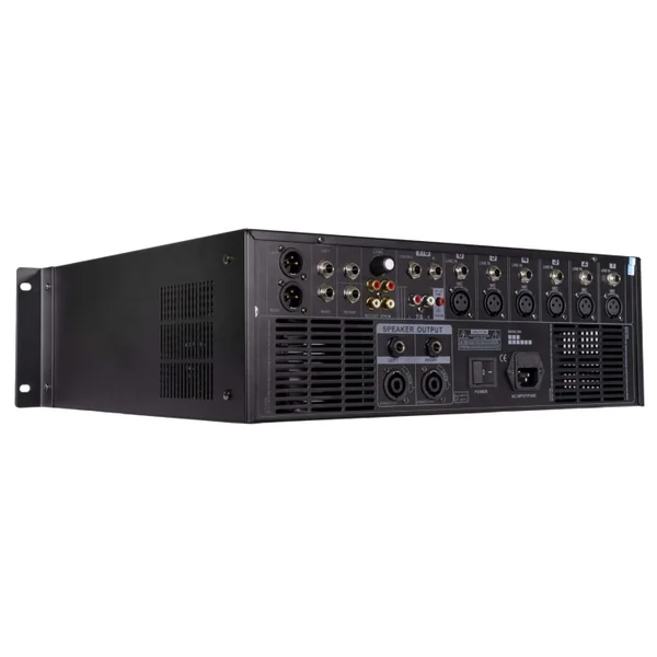 LA-MIXRACK Table de Mixage amplifiée 8 canaux
