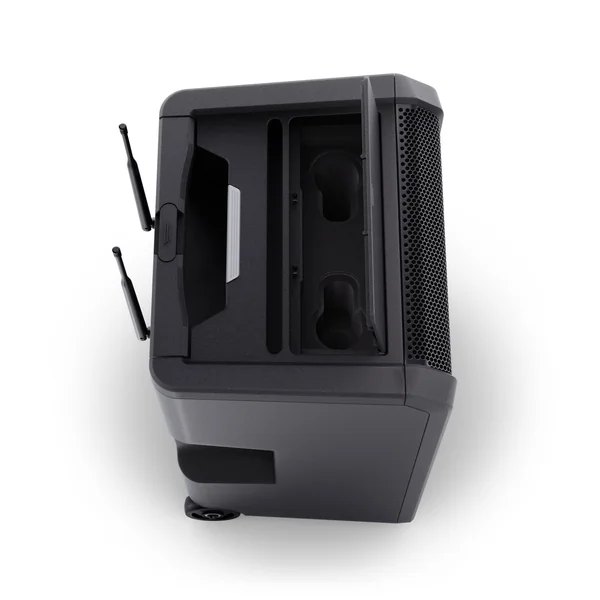 LD Systems ANNY® 10 HHD 2 B8 - 10" système Bluetooth®-PA portable sur batterie avec mixer et 2x micros main sans fil