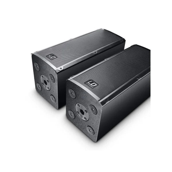 LD Systems DAVE 8 ROADIE - Système sono portable actif avec Mixeur 3 Canaux