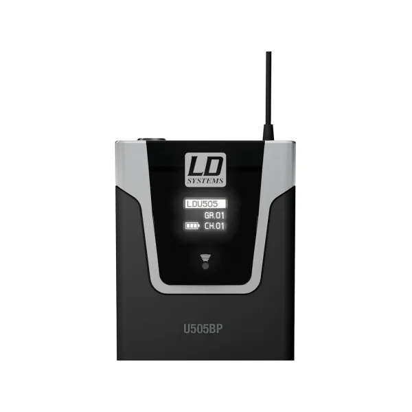 LD Systems U505 BPG - Système de Micro sans Fil avec Émetteur Ceinture et Câble Guitare