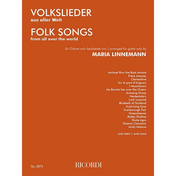 Linnemann M. Folk Songs Guitare