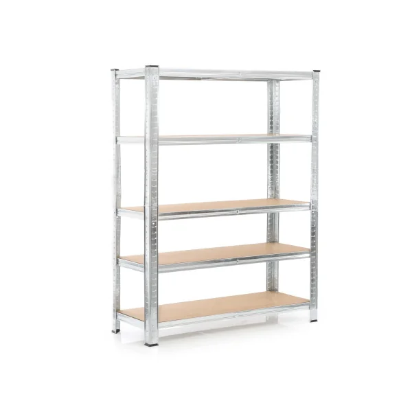 Lot de 3 Etagère Professionnel 120x40x180 cm Etagère Métallique Industrielle Charge lourde 875 kg