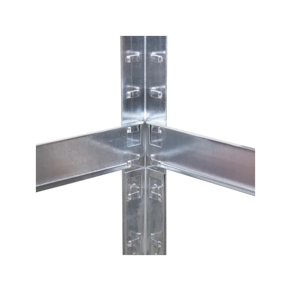 Lot de 6 Racks de rangement 4 niveaux 160x60x180 cm Rayonnage métallique Etagère métallique industrielle Charge lourde 700 kg