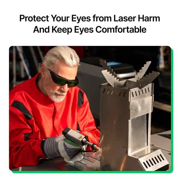 Lunettes de Sécurité 1080nm pour Soudage Laser