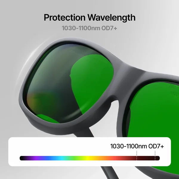 Lunettes de Sécurité 1080nm pour Soudage Laser