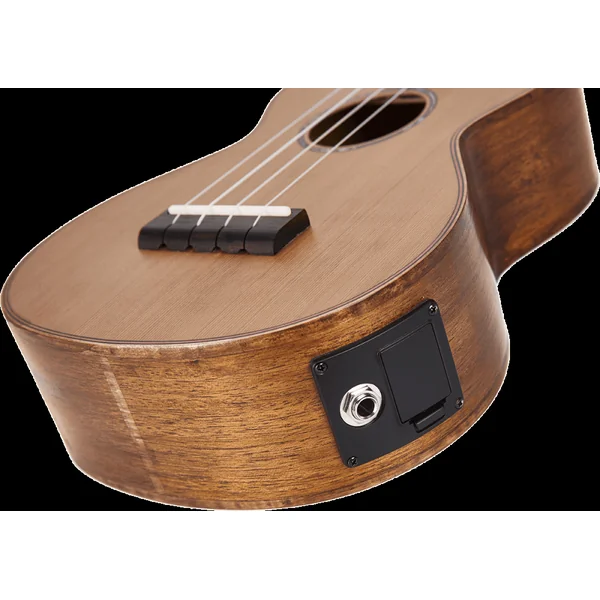 Mahalo Master Series MM4E - Ukulélé Baryton Électro Table Cèdre Massi