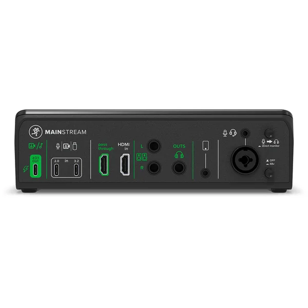 MAINSTREAM MACKIE - Interface de streaming avec touches de commande