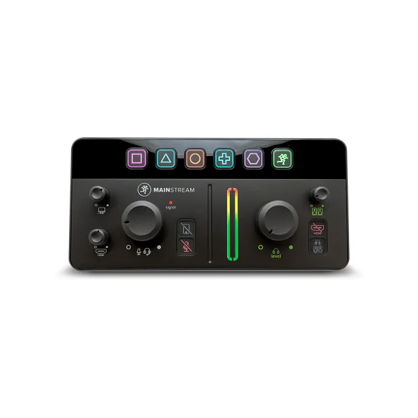 MAINSTREAM MACKIE - Interface de streaming avec touches de commande