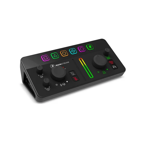 MAINSTREAM MACKIE - Interface de streaming avec touches de commande