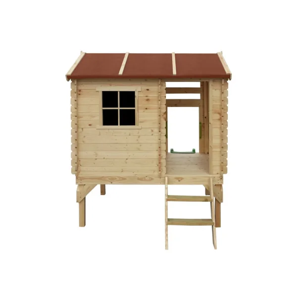 Maison de Jeux pour Enfants sur Pilotis avec Toboggan Pin et Epicéa Maisonnette Enfant