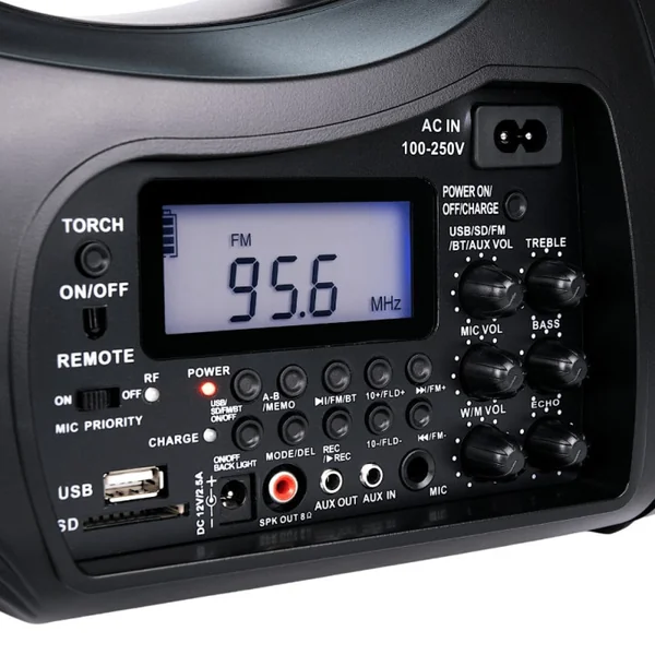Makson MKS-65PLAY Système amplifié portable UHF avec micros