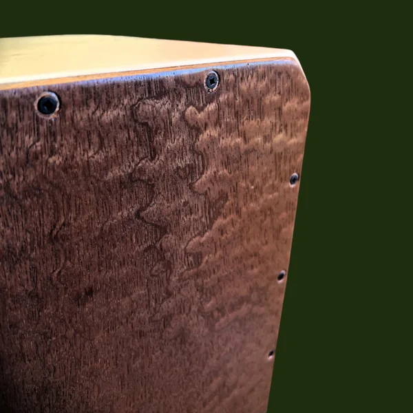 Maple Bass Cajon with Quilted Sapele Faceplates