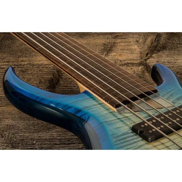 Marcus Miller M7 Swamp Ash Fretless 6ST 6-String (2nd Gen) - transparent blue