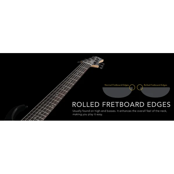 Marcus Miller M7 Swamp Ash Fretless 6ST 6-String (2nd Gen) - transparent blue