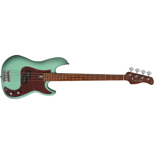 Marcus Miller P5 Alder 4ST Fretless - mild green