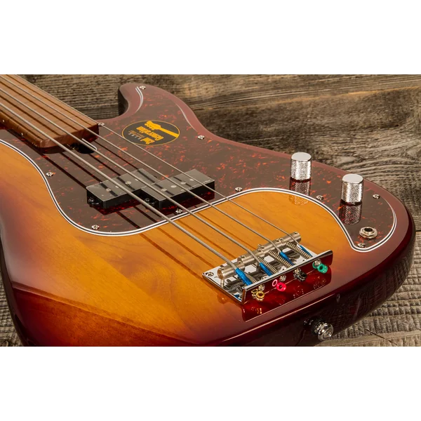 Marcus Miller P5 Alder 4ST Fretless - tobacco sunburst
