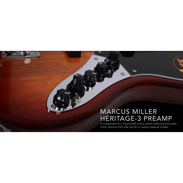 Marcus Miller V3 4ST 2nd Gen (No Bag) - red satin