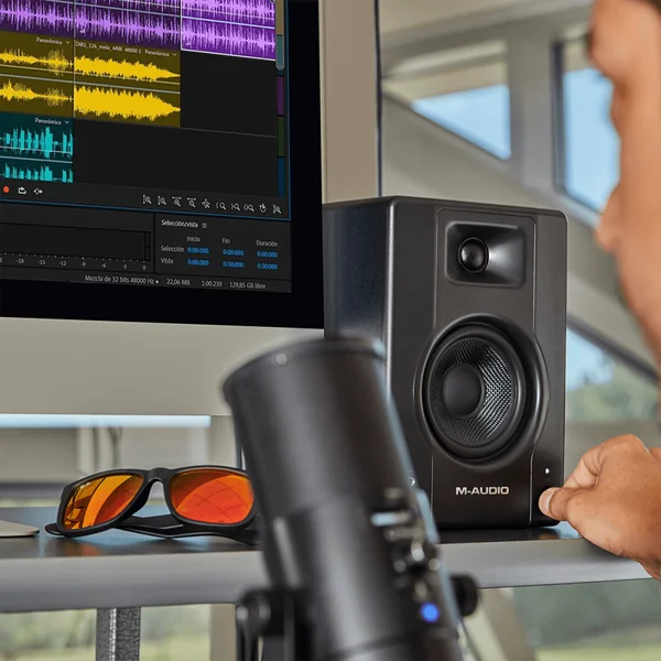 M-Audio BX4D3 (la paire) - Enceintes de Monitoring Actives 4.5"