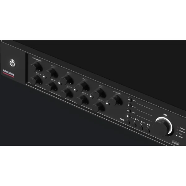 MAX-600Z Amplificateur 600 Watts 5 Zones 100 V - USB - TUNER -BT