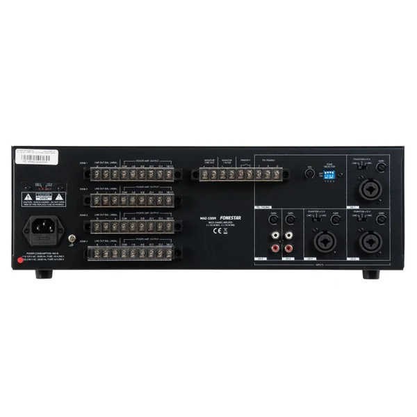 MAZ-1504 Amplificateur 4 zones 4 x 150 Watts 100 V
