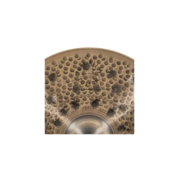 MEINL Pure Alloy Custom 15" Extra Thin Hammered Hi-Hat