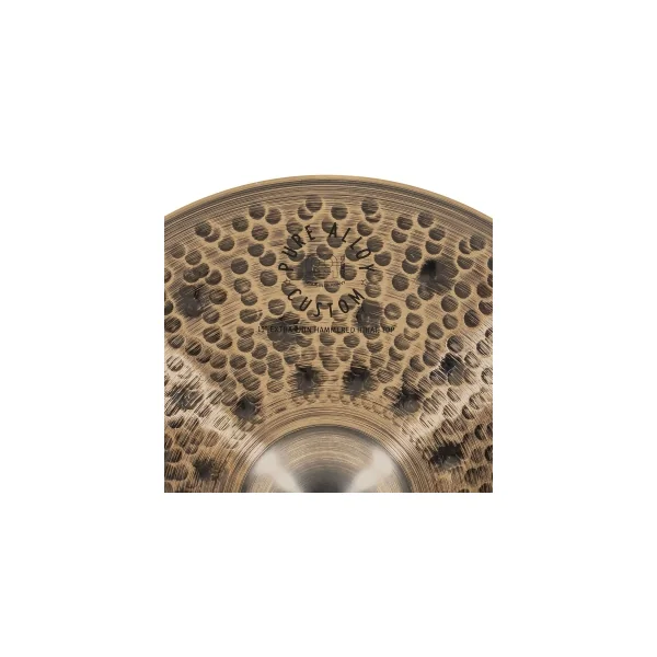 MEINL Pure Alloy Custom 15" Extra Thin Hammered Hi-Hat