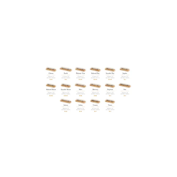 MEINL SONIC ENERGY Chime Full Set - 16 Energy Chimes