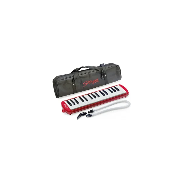 Melodica Stagg 32 Touches + Housse Red