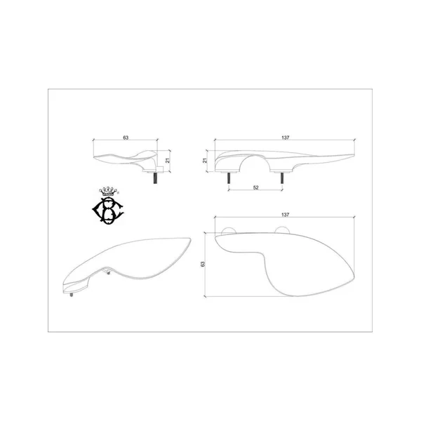 Mentonnière Violon MULKO Plastique