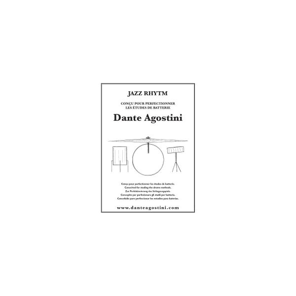 Methode Agostini Methode Rythmique Jazz Volume 01