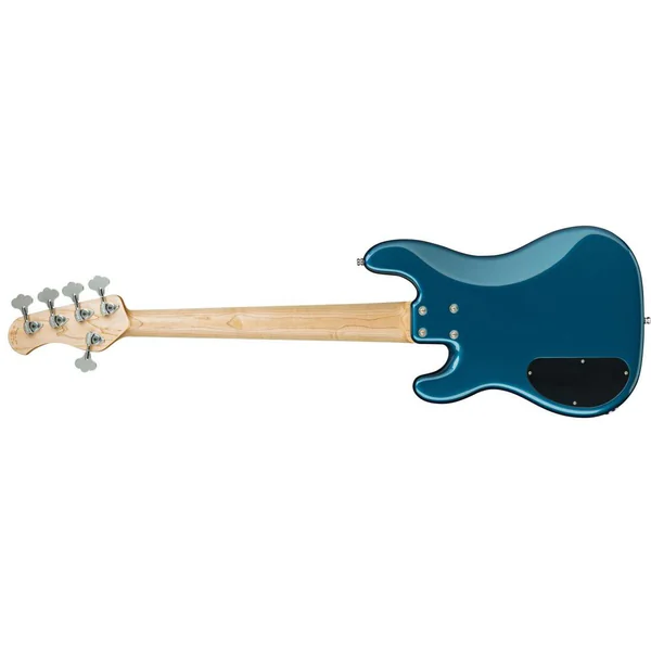 Metroline 21-Fret Hybrid P/J Bass Alder (5-String, Germany, MOR) - dark lake placid blue metallic